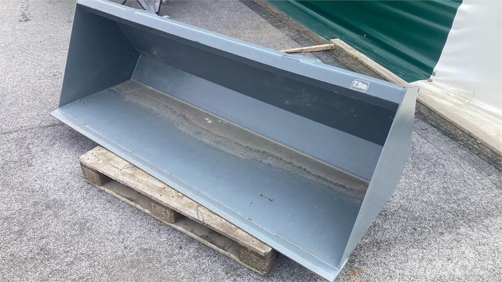  2m Schaufel Homlokrakodó tartozékok