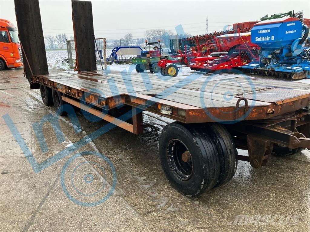  3 Achs Tieflader Egyéb mezőgazdasági pótkocsik