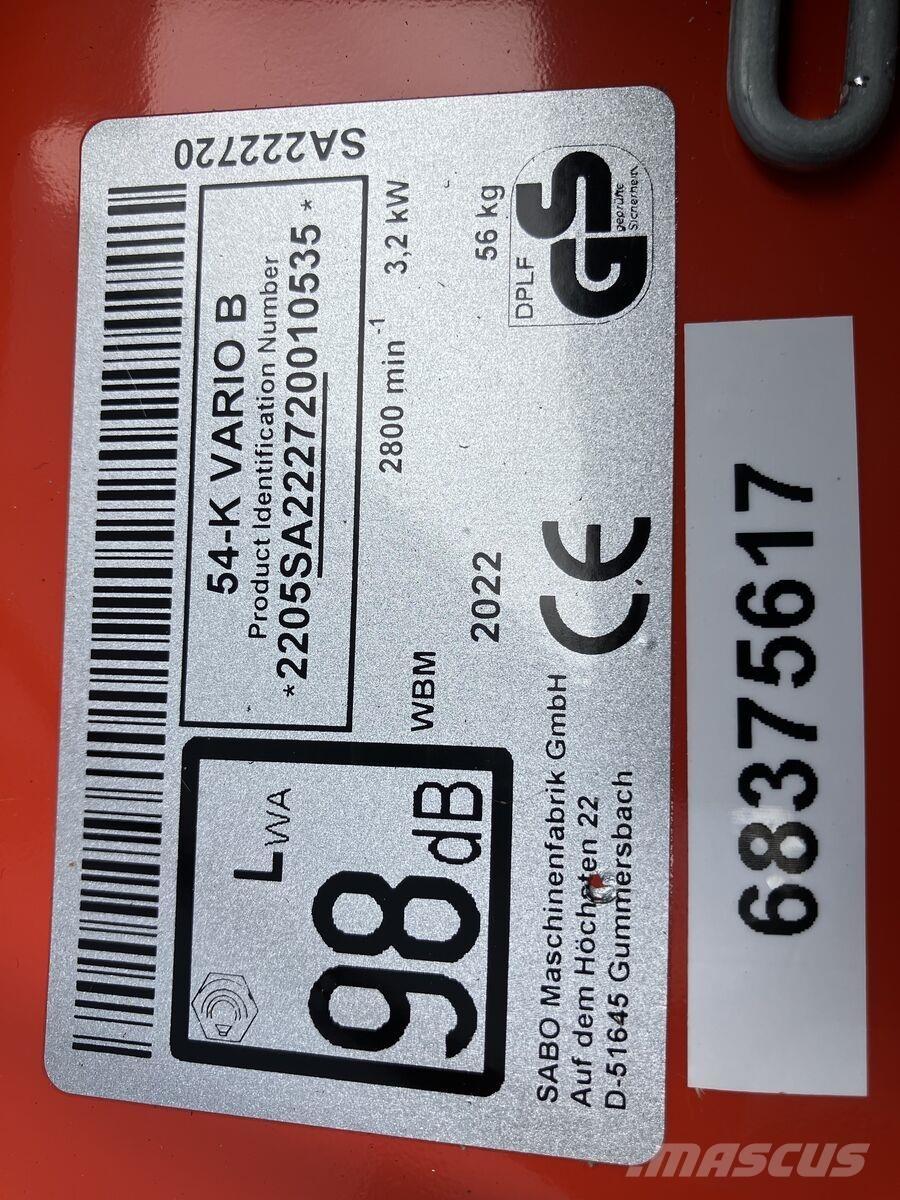  54- K Vario B Egyéb kommunális gépek