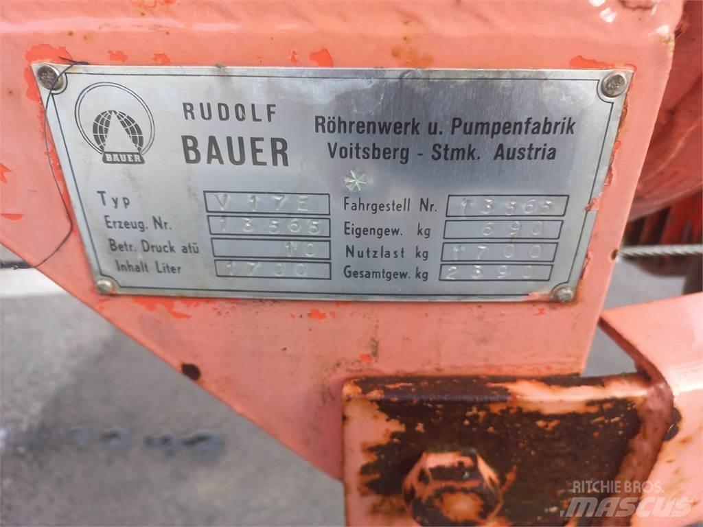 Bauer 1700 Poranyag tartályos
