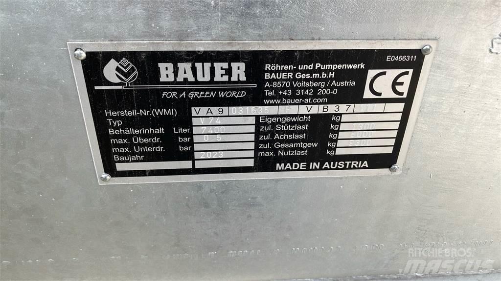Bauer V74 Poranyag tartályos
