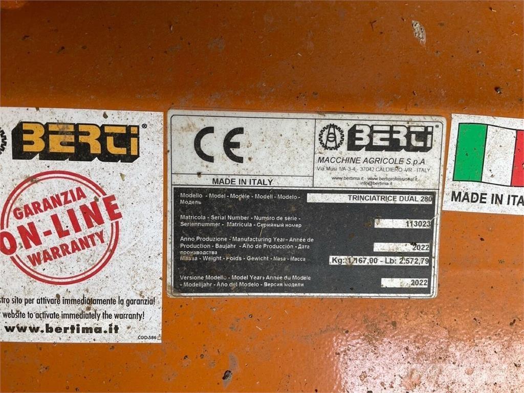 Berti Dual 280 Szárzúzók és fűkaszák