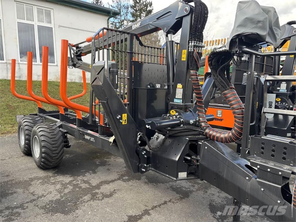 BMF 10T2+720 Erdészeti pótkocsik