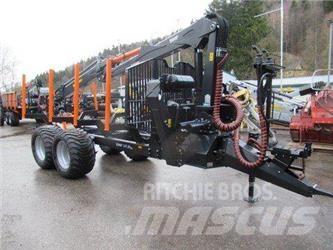 BMF 12T2 pro + 750 HP Erdészeti pótkocsik