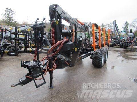 BMF 12T2 pro + 750 HP Erdészeti pótkocsik