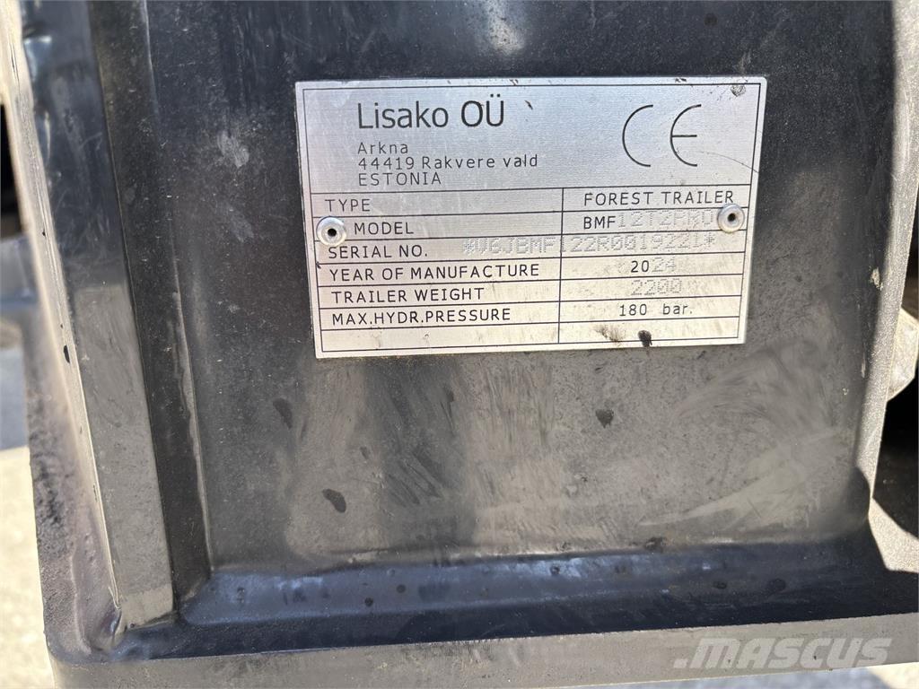BMF 12T2 Pro+850HP Erdészeti pótkocsik