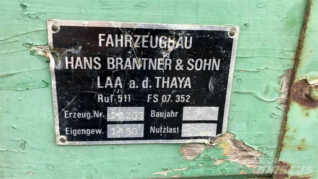 Brantner 5 Tonnen Billenő Mezőgazdasági pótkocsik