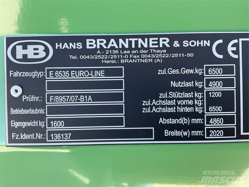 Brantner E 6535 Billenő Mezőgazdasági pótkocsik