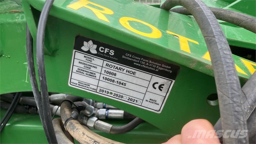  CFS Rotory Hoe 6,6 Egyéb vetőgépek és tartozékok