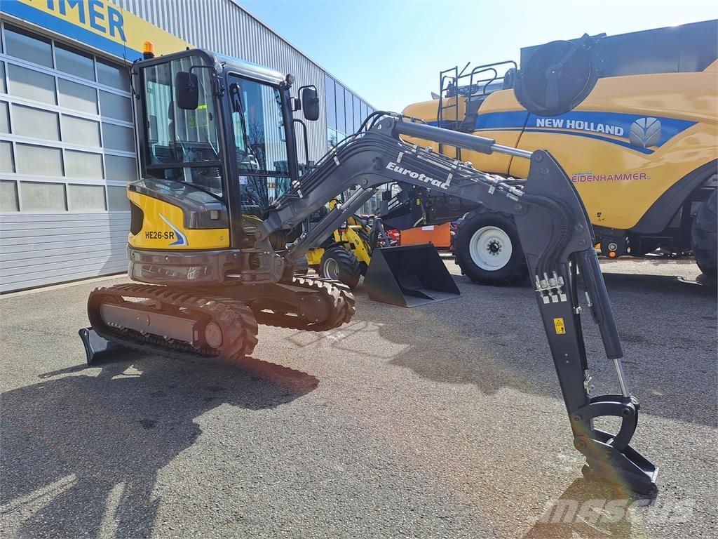 Eurotrac HE26SR Mini kotrók < 7t