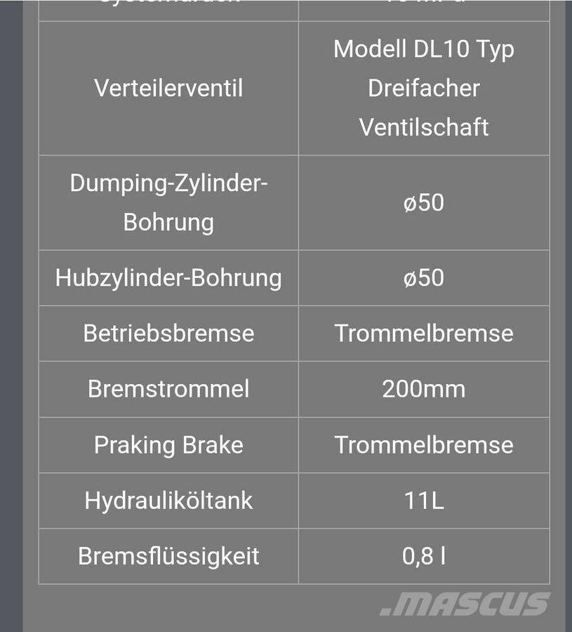 Everun EREL 05 Homlokrakodók és kotrók