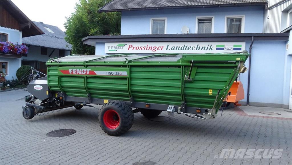 Fendt Tigo Önrakodó pótkocsik
