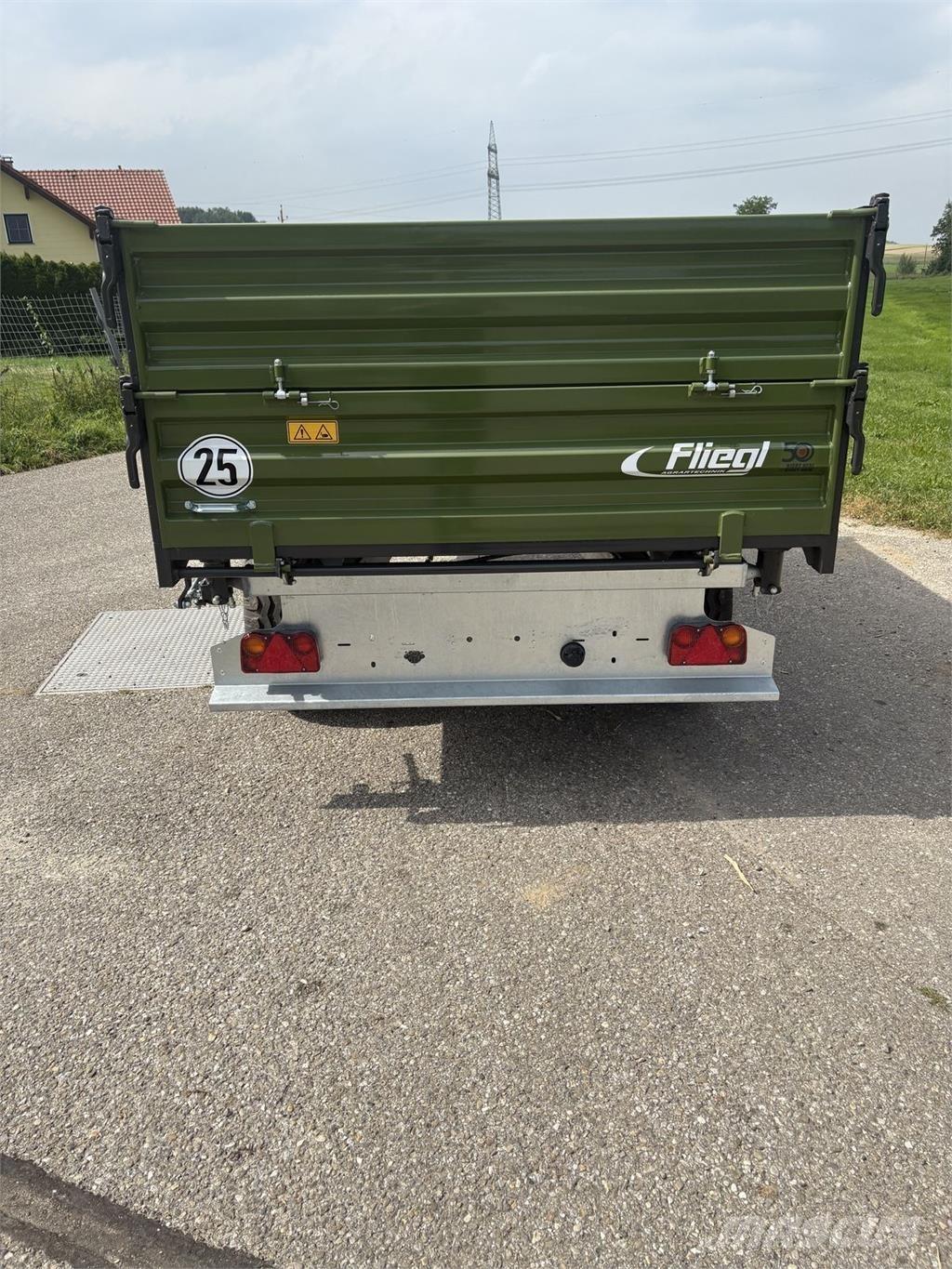 Fliegl EDK 50 FOX Billenő Mezőgazdasági pótkocsik