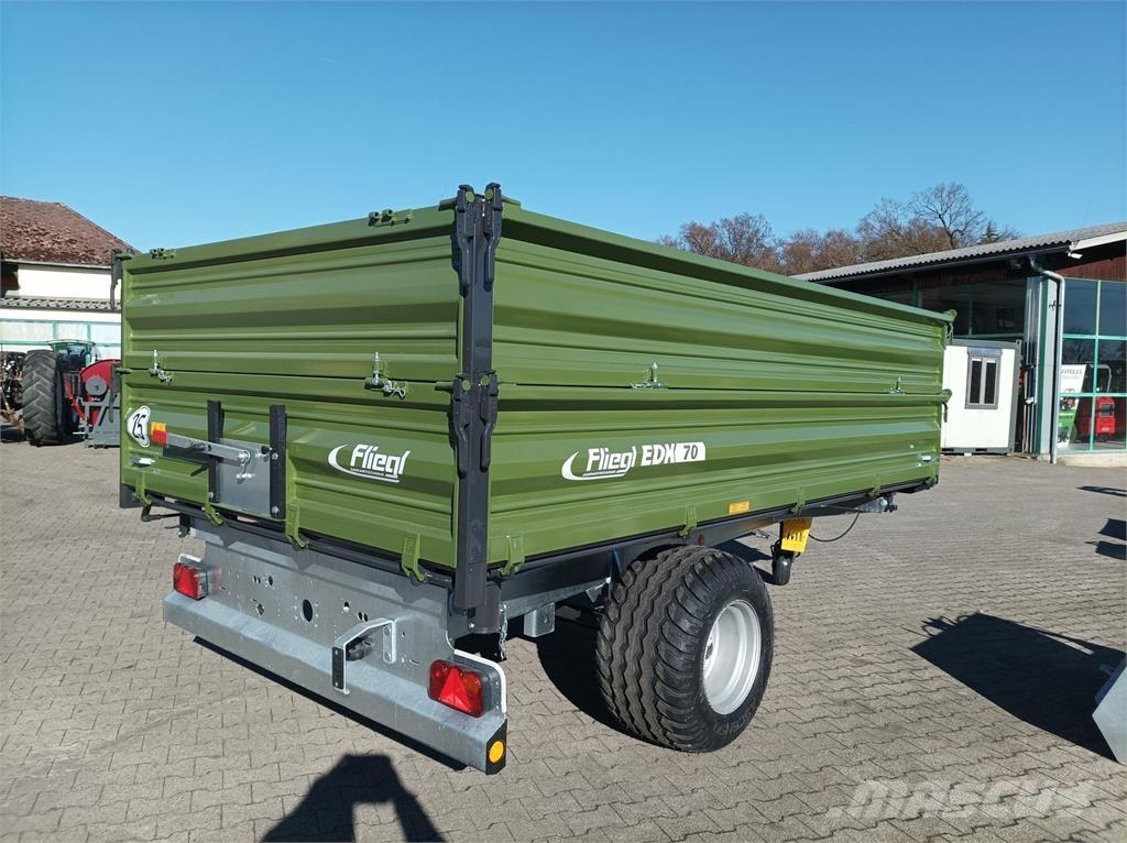 Fliegl EDK 70 FOX Billenő Mezőgazdasági pótkocsik