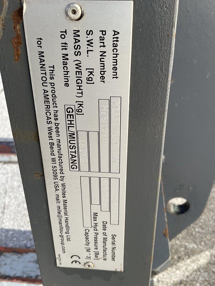 Gehl Palettengabel Teleszkópos rakodók