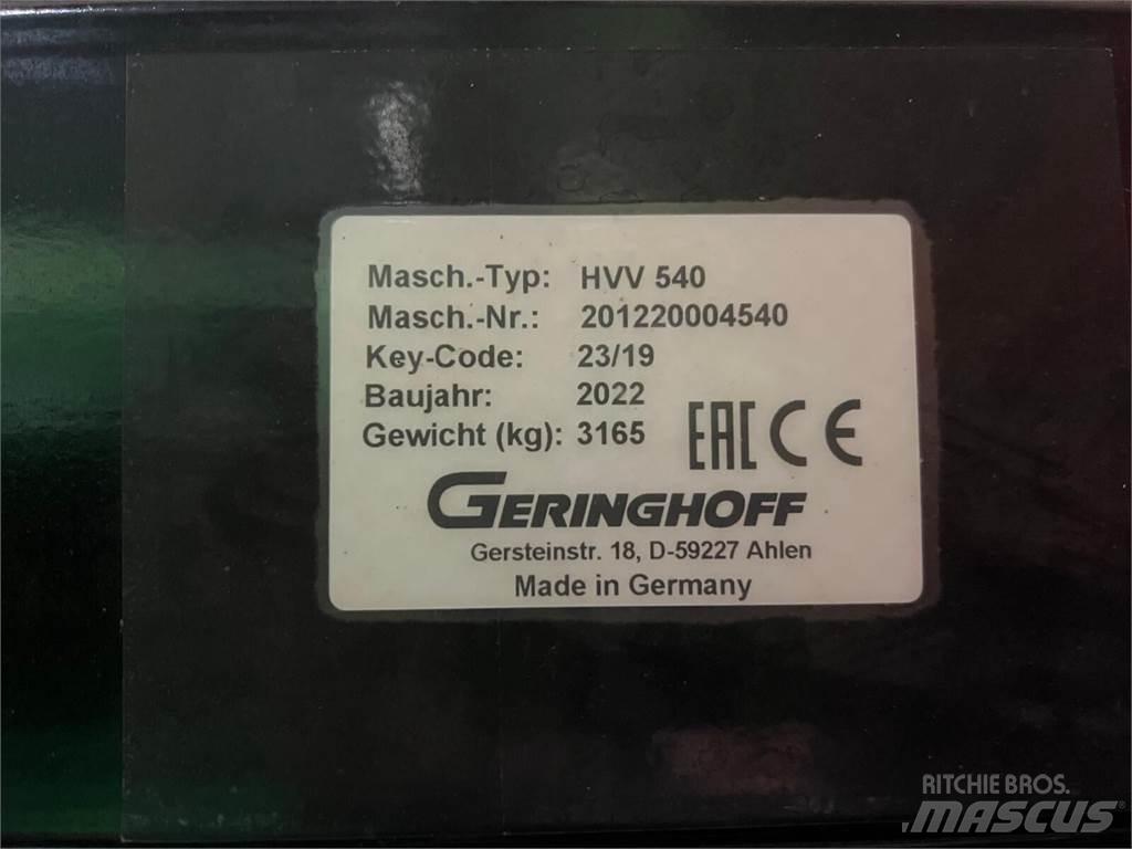 Geringhoff HVV 540 Kombájn tartozékok