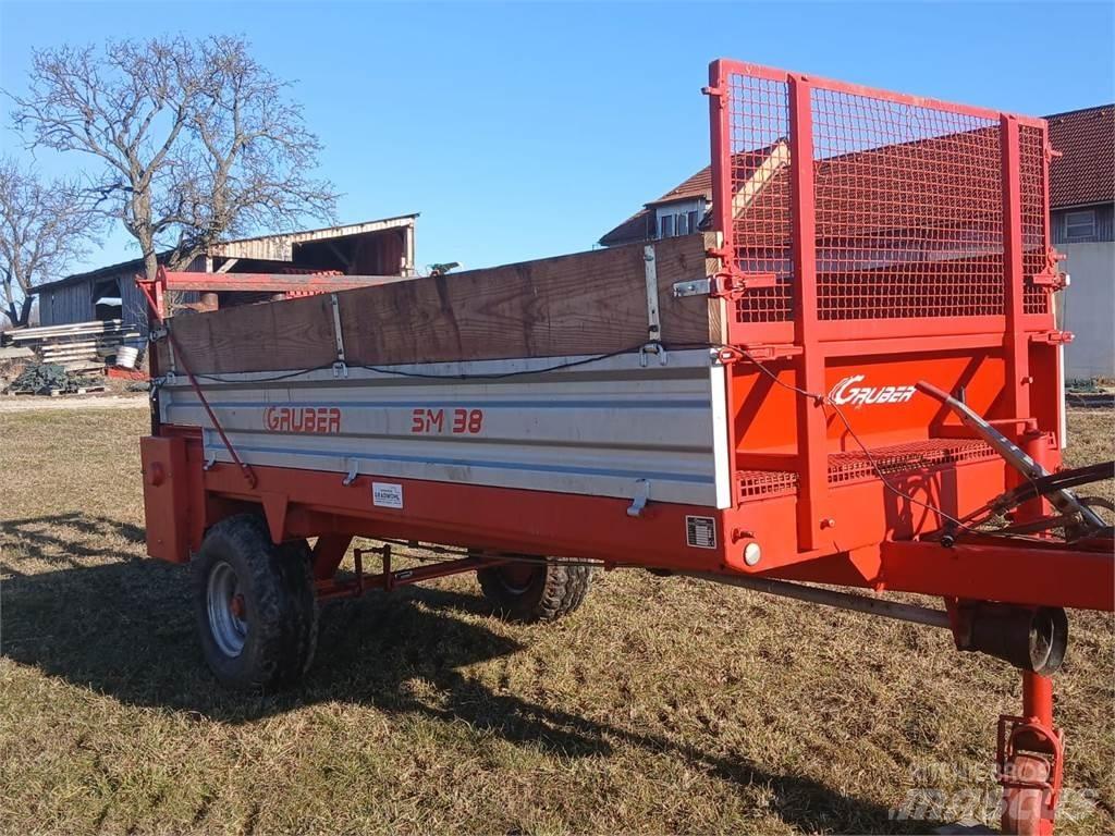 Gruber SM 380 Trágyaszóró
