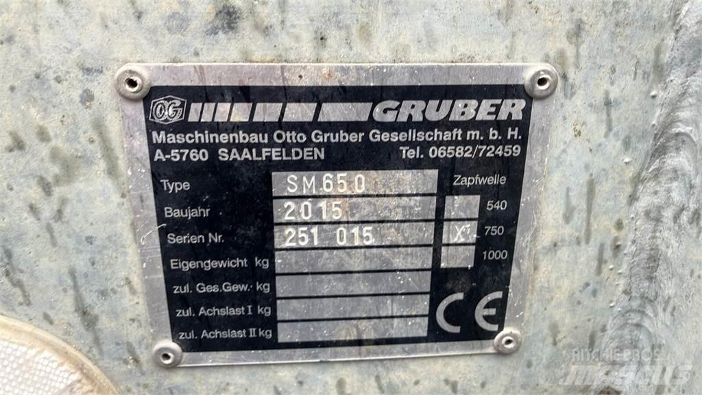 Gruber SM 650 Trágyaszóró