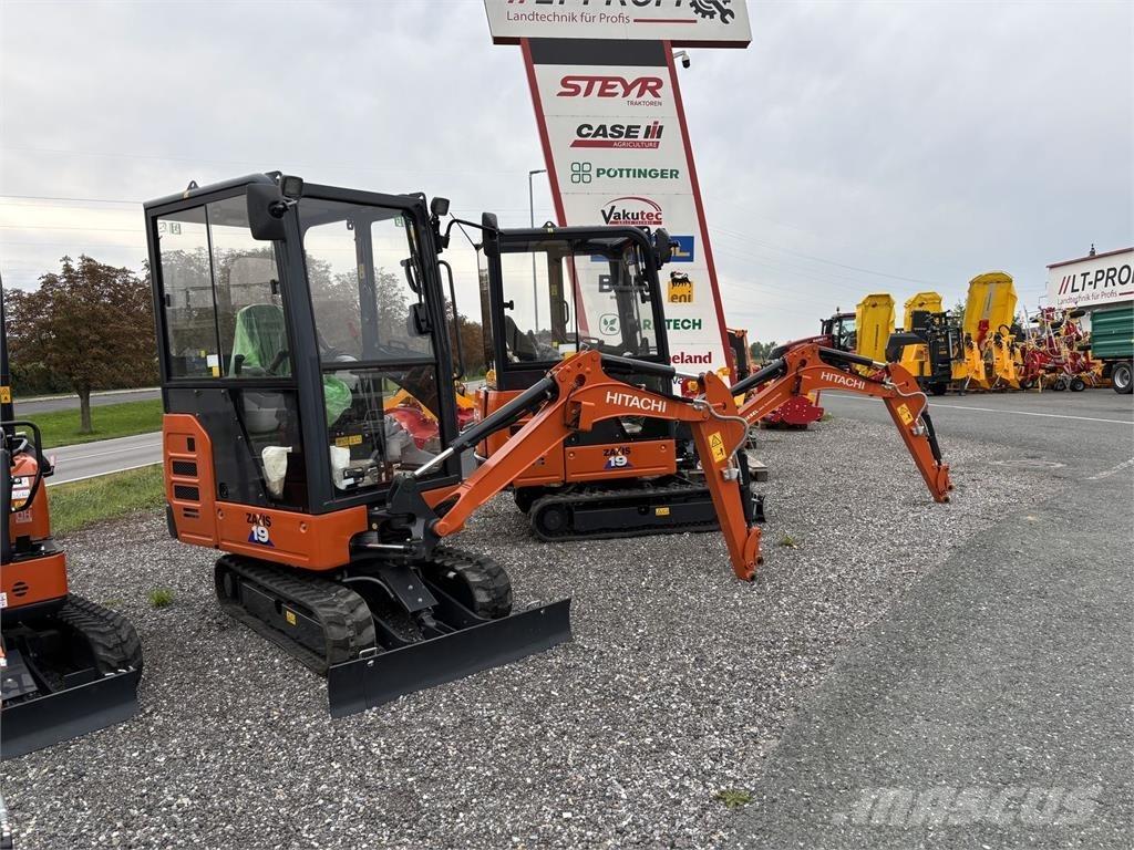 Hitachi ZX19-6 Lánctalpas kotrók
