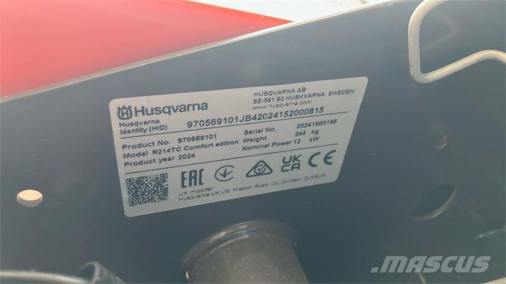 Husqvarna R 214TC Egyéb kommunális gépek