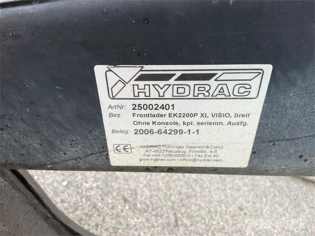 Hydrac EK 2200 P XL Homlokrakodó tartozékok