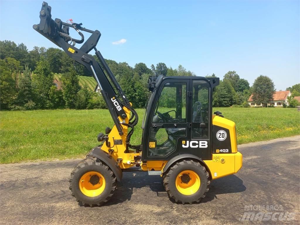 JCB 403 Agri Homlokrakodók és kotrók