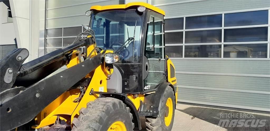 JCB 407 Gumikerekes homlokrakodók