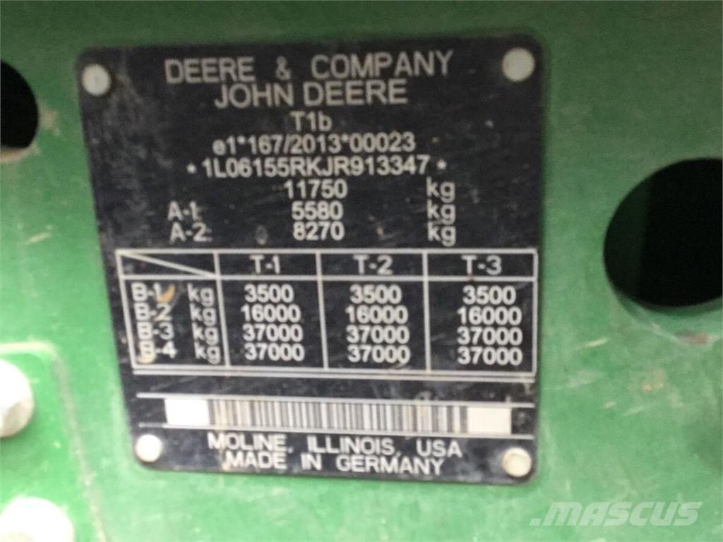 John Deere 6155R Traktorok