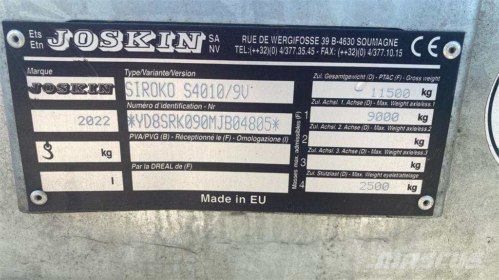 Joskin S4010/9V Trágyaszóró