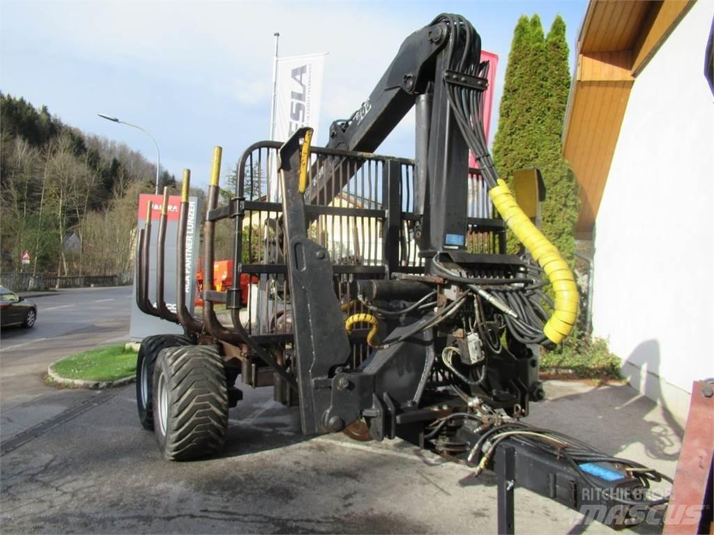 Kesla 12T + F 400 Erdészeti pótkocsik