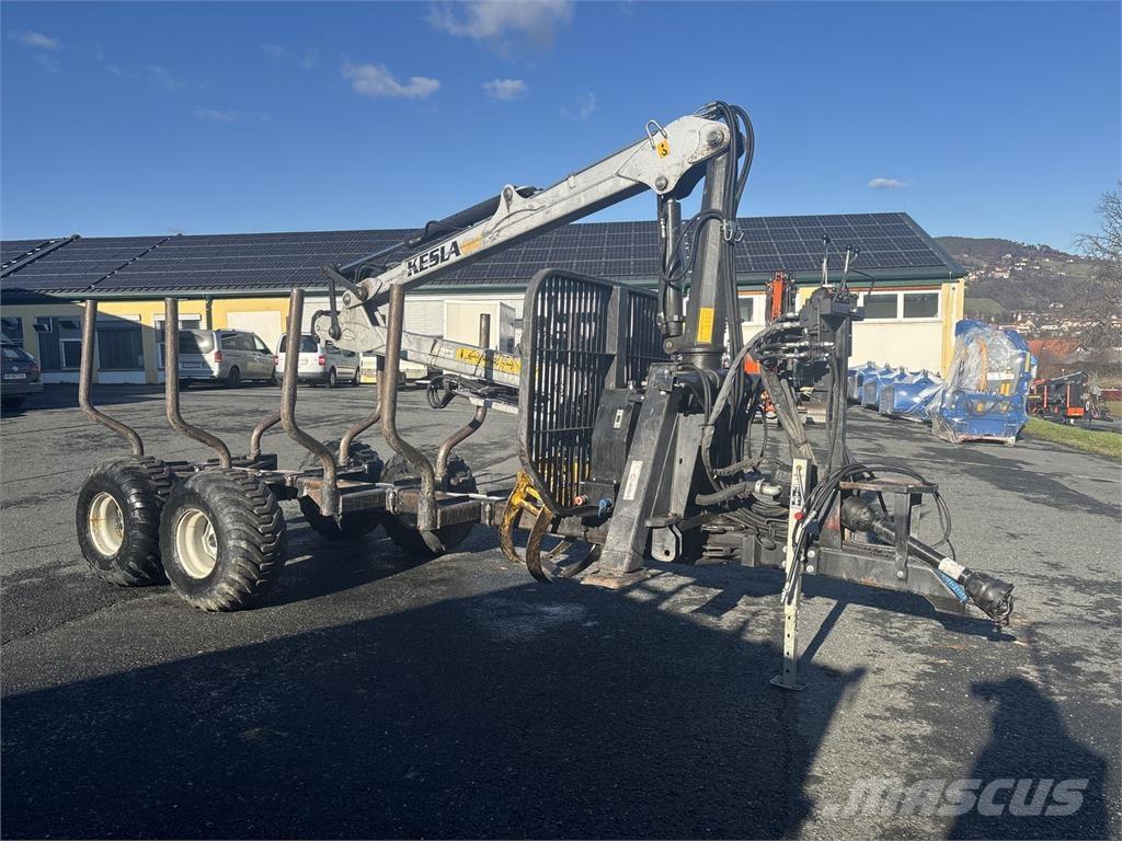 Kesla 9T+204T Erdészeti pótkocsik