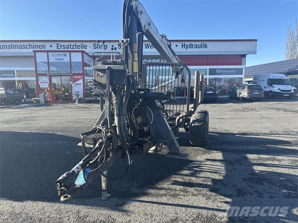 Kesla 9T+204T Erdészeti pótkocsik