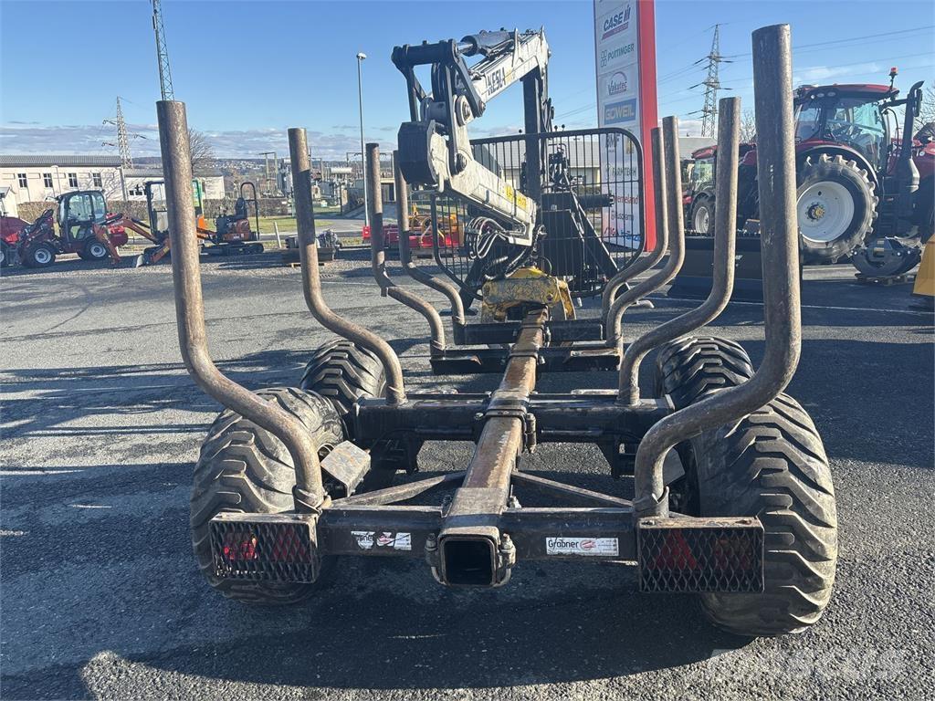 Kesla 9T+204T Erdészeti pótkocsik