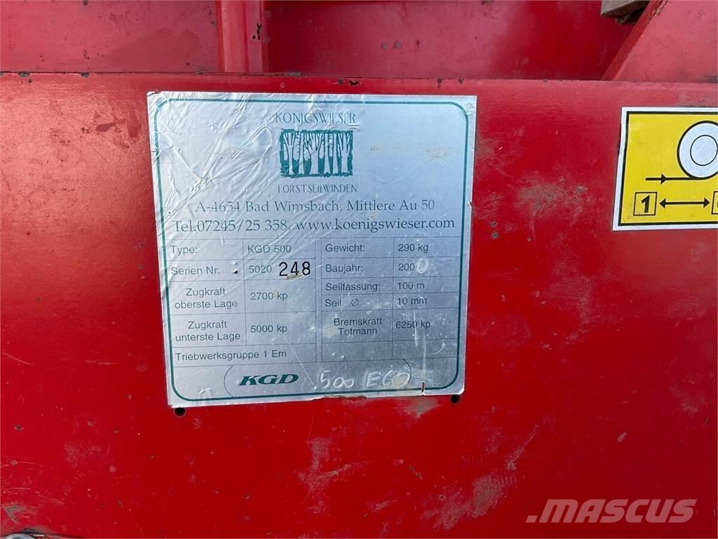  KGD 500 Csörlők