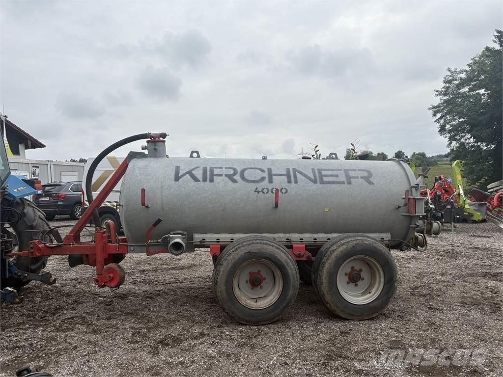 Kirchner 4000 L Poranyag tartályos