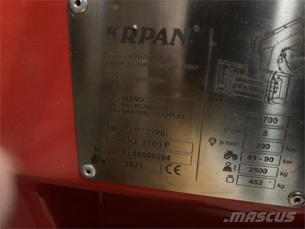 KL 2500 F Erdészet - Egyebek