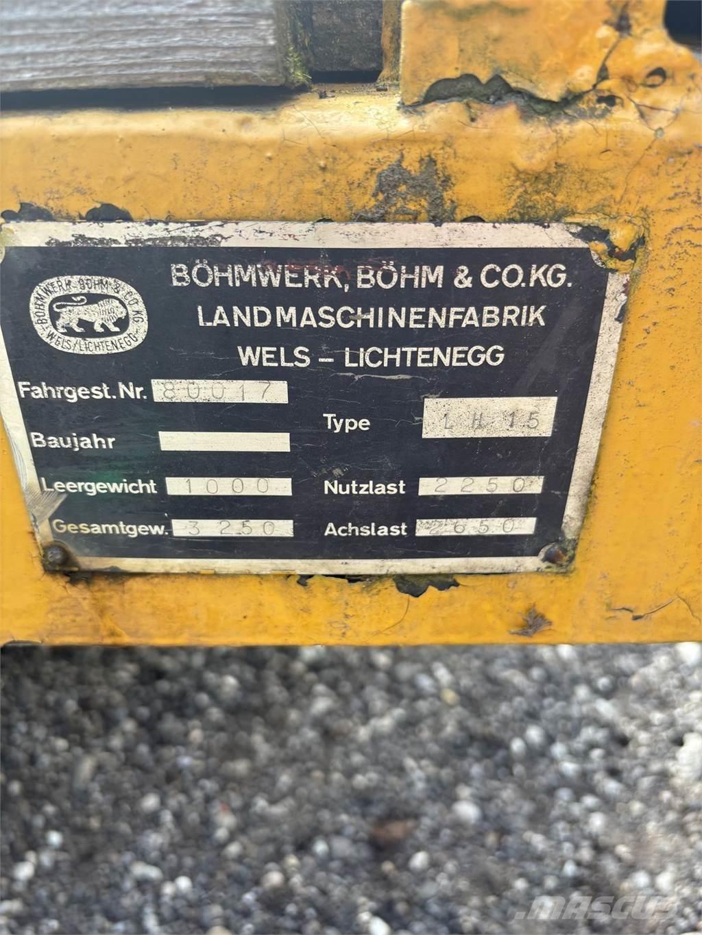  Ködel & Böhm Anhänger Egyéb mezőgazdasági pótkocsik
