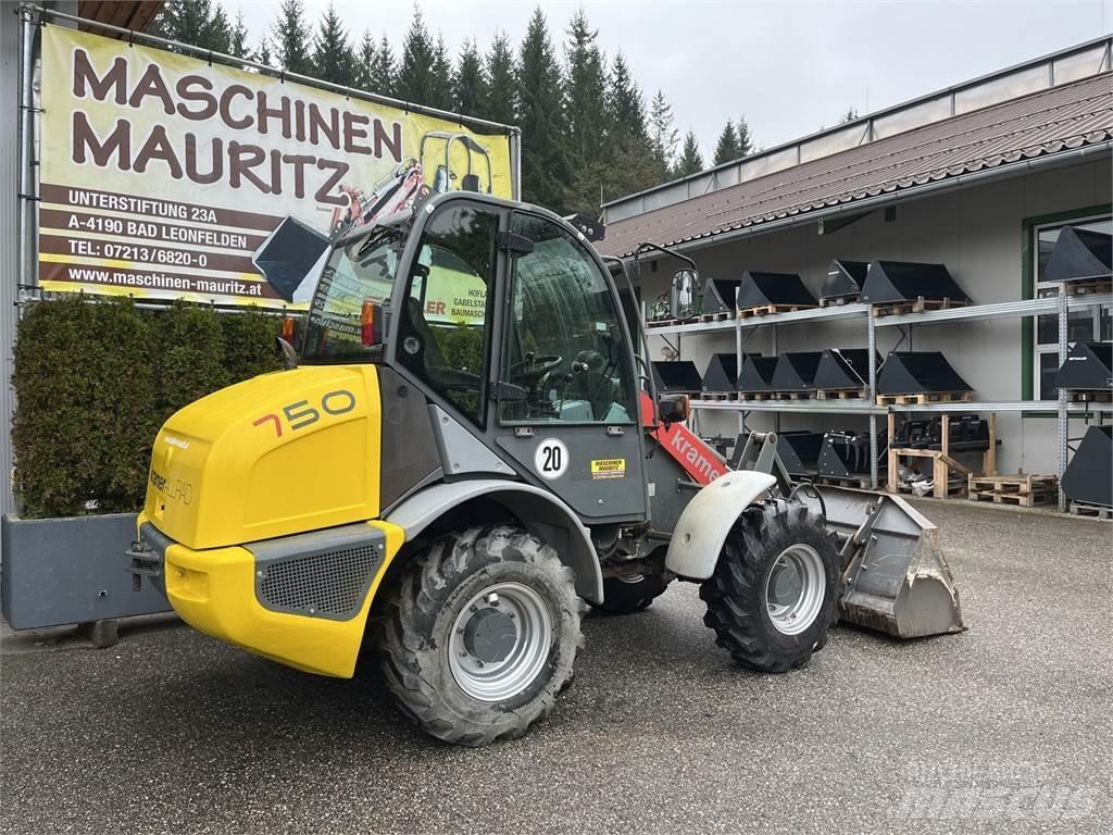 Kramer 750 Gumikerekes homlokrakodók
