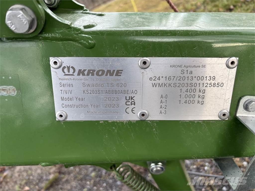 Krone Swadro TS 620 Rendkészítő Kombájnok