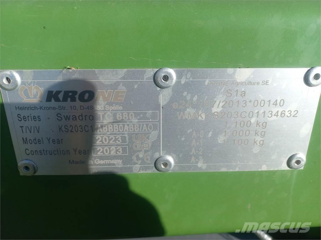 Krone TC 680 Rendkészítő Kombájnok