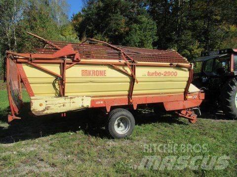 Krone Turbo 2900 Önrakodó pótkocsik