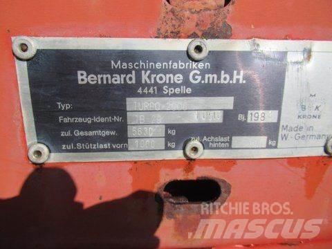 Krone Turbo 2900 Önrakodó pótkocsik