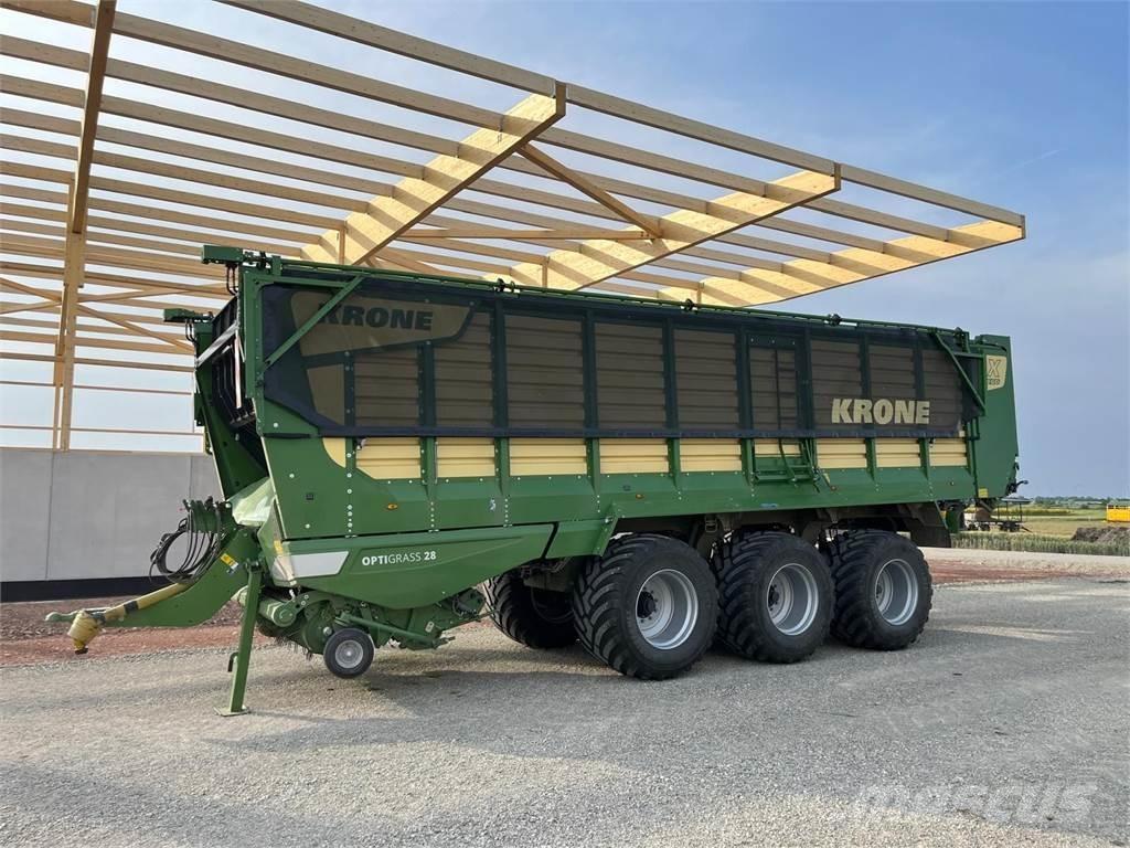 Krone ZX 560 GD Önrakodó pótkocsik