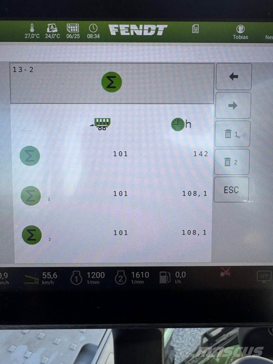 Krone ZX 560 GD Önrakodó pótkocsik