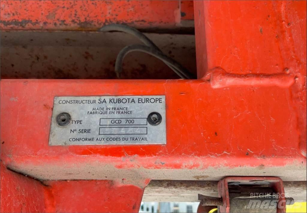 Kubota GCD 700 Egyéb kommunális gépek