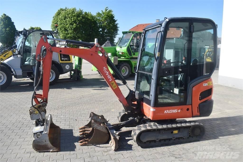 Kubota KX016-4 Mini kotrók < 7t