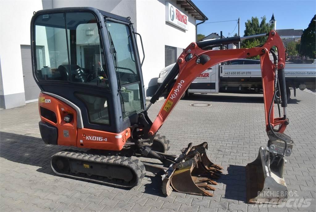 Kubota KX016-4 Mini kotrók < 7t