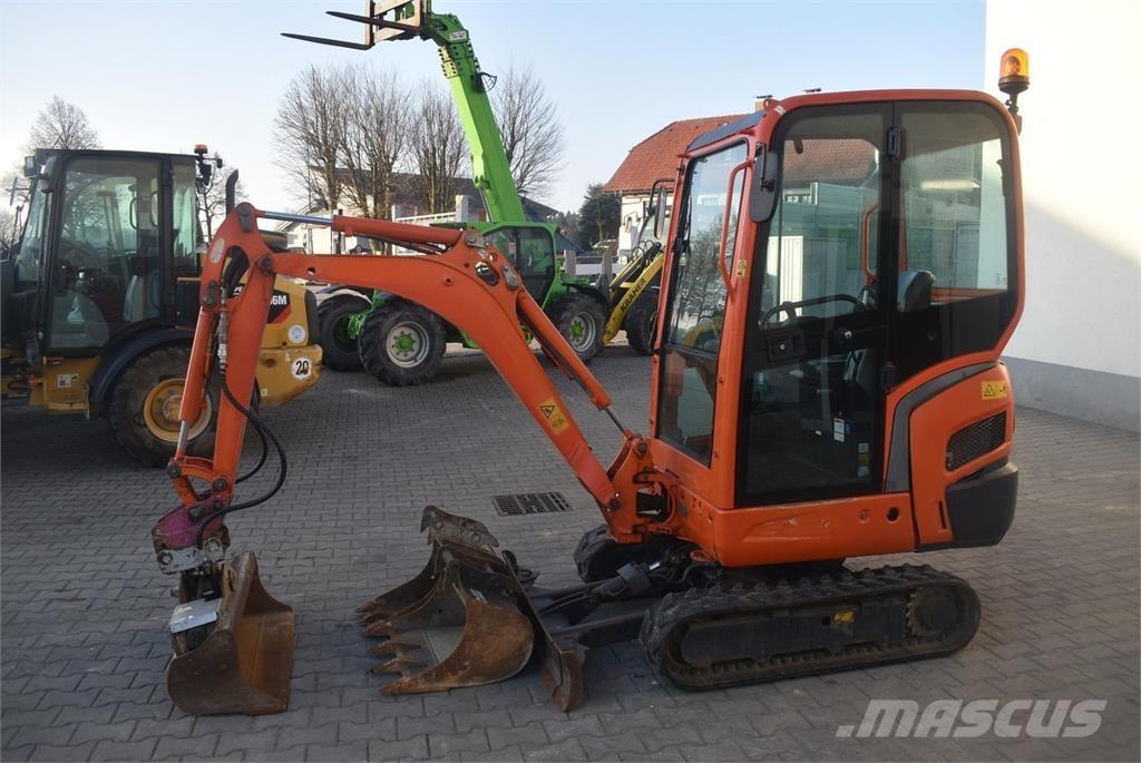 Kubota KX016-4 Mini kotrók < 7t