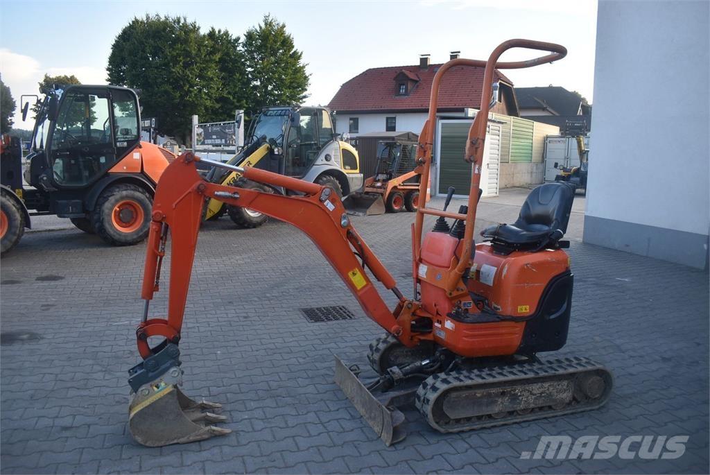 Kubota U10-3 Mini kotrók < 7t