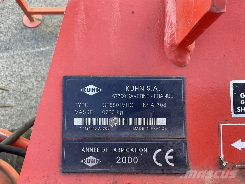 Kuhn GF 5801 MHO Rendkészítő